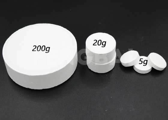 5g/20g/200g Trichloroisocyanuric Acid Tablets